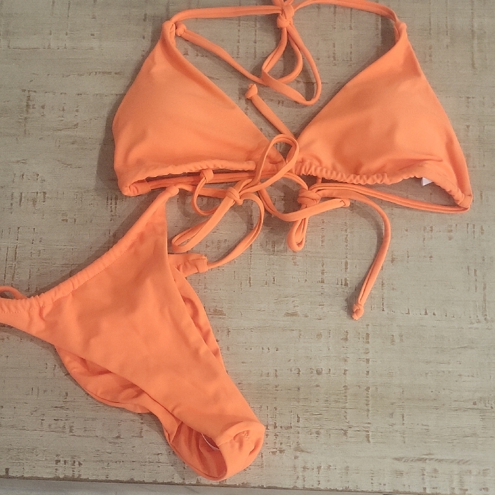 Orange Bikini Set nwot